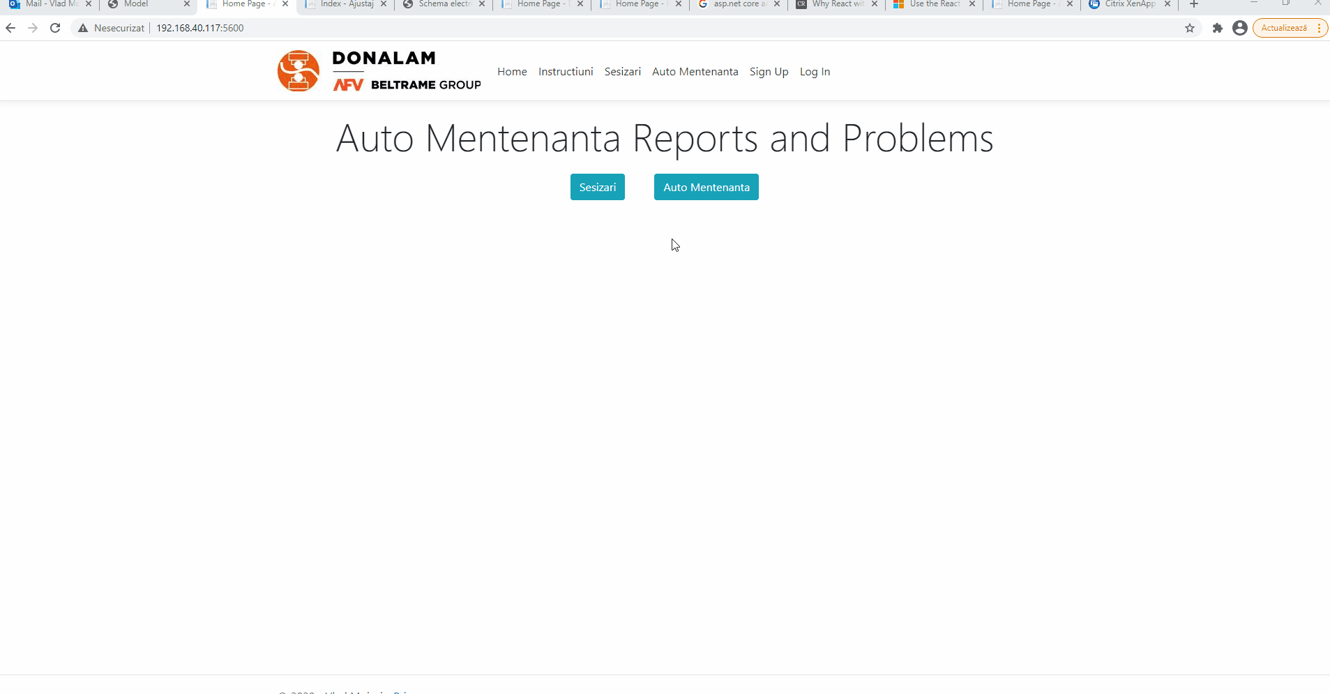 Auto Maintenance Dashboard